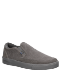 zapatilla gris informal para hombre, diseño moderno y juvenil, ideal para uso diario.