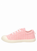 Zapatilla de niña en color rosado, estilo casual, ideal para actividades diarias.