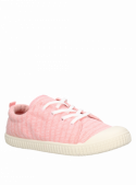 calzado casual de niña en tono rosado, ideal para explorar con comodidad y estilo.