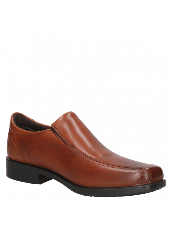 Zapato de vestir masculino en cuero negro con tecnología AIRFLOW.