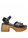 Sandalia Mujer G411 ZAPPA negro