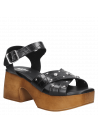 Sandalia Mujer G411 ZAPPA negro