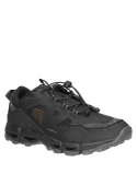 Zapatilla negra de hombre Panama Jack G684, ideal para actividades outdoor y urbanas.