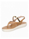 Sandalia Mujer G425 LUZ DA LUA camel