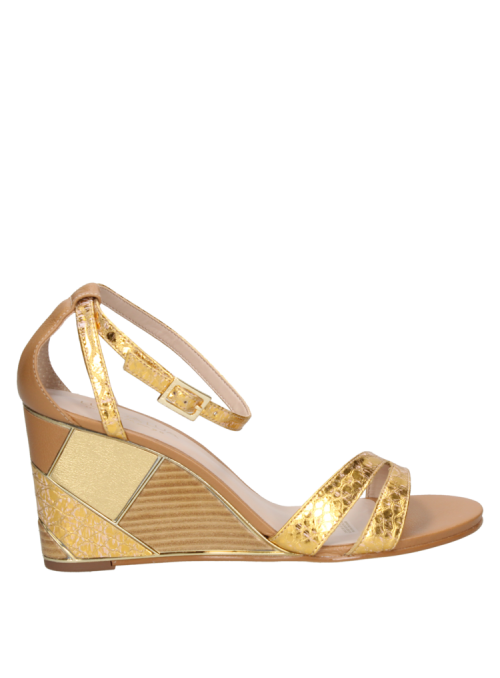 Sandalia Mujer G432 LUZ DA LUA oro