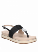 Sandalia Mujer G599 LUZ DA LUA negro