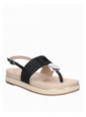 Sandalia Mujer G599 LUZ DA LUA negro
