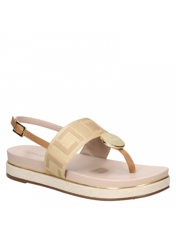 Sandalia Mujer G599 LUZ DA LUA oro