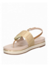 Sandalia Mujer G599 LUZ DA LUA oro