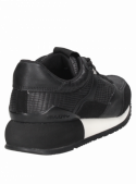 Zapatilla urbana negra de mujer Gioseppo G173, ligera y flexible para comodidad diaria.