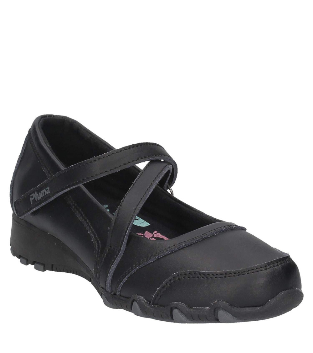 Zapato Mujer E113 Pluma negro
