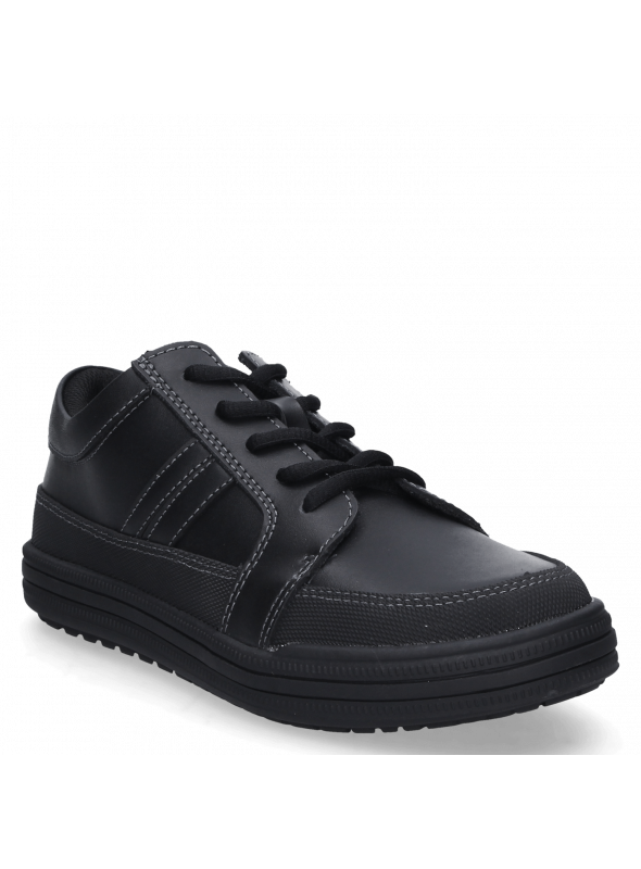 Zapatilla Mujer E913 Pluma negro