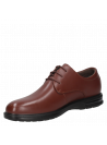 zapato derby marrón de cuero, ideal para uso diario y diferentes ocasiones