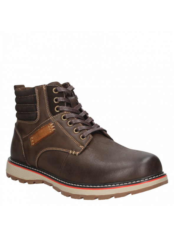 Botin Hombre H617 Pluma brown