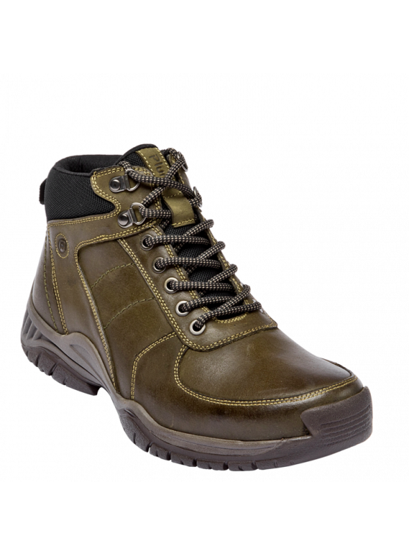 Botin Hombre H754 Pluma cafe