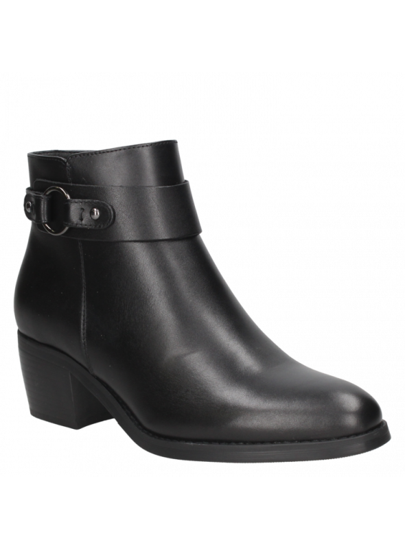 Botin Mujer H609 BRUNO ROSSI negro