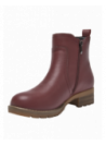 Botin Mujer H673 BRUNO ROSSI burdeo