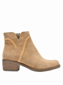 Botin Mujer H707 BRUNO ROSSI beige