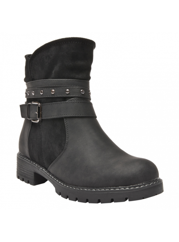 Botin Mujer H725 DAKOTA negro