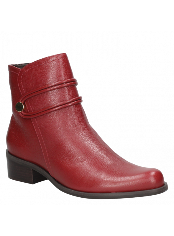 Botin Mujer H474 MINGO burdeo