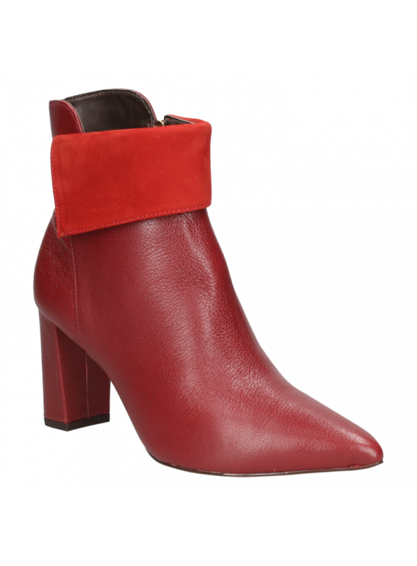 Botin Mujer H488 MINGO burdeo