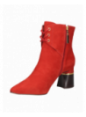 Botin Mujer H495 MINGO rojo