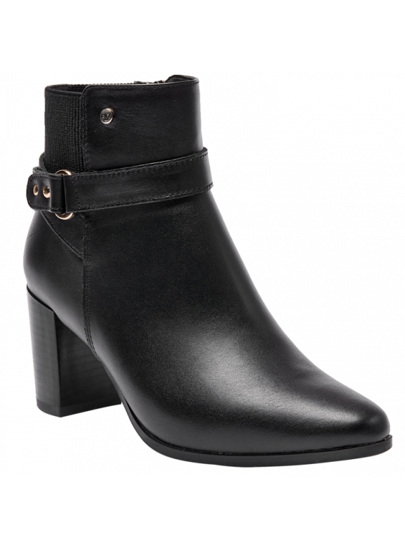 Botin Mujer H716 BRUNO ROSSI negro