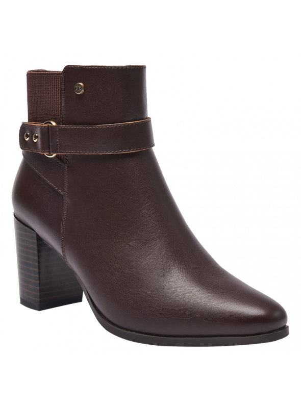 Botin Mujer H716 BRUNO ROSSI negro