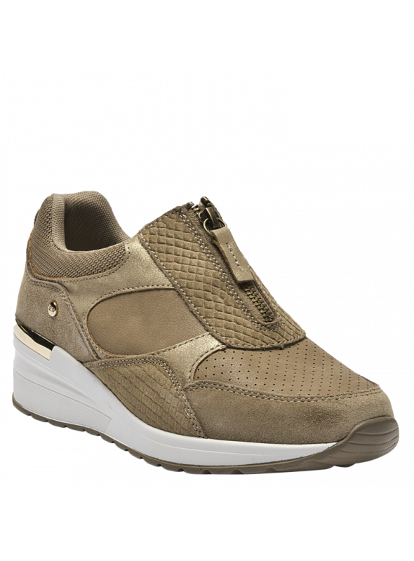 Zapatilla Mujer H721 BRUNO ROSSI beige
