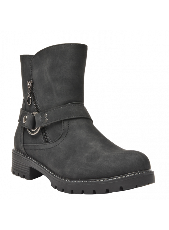 Botin Mujer H724 DAKOTA negro