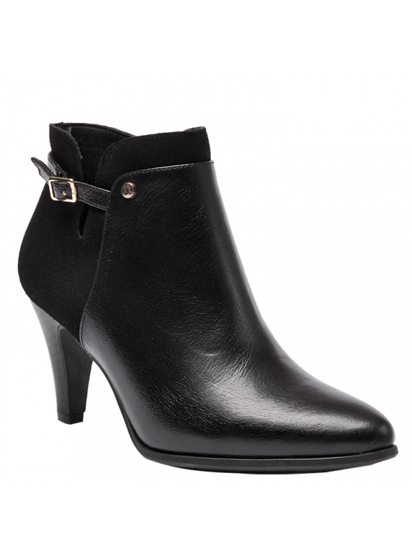 Botin Mujer H714 BRUNO ROSSI negro