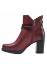 Botin Mujer H037 16 HRS burdeo