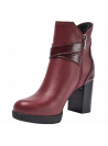 Botin Mujer H037 16 HRS burdeo