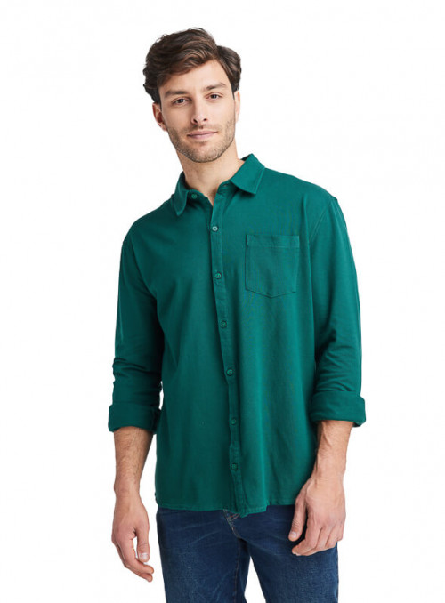 Camisa Malaga H937 PANAMA JACK verde