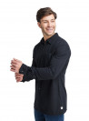 Camisa Malaga H937 PANAMA JACK negro