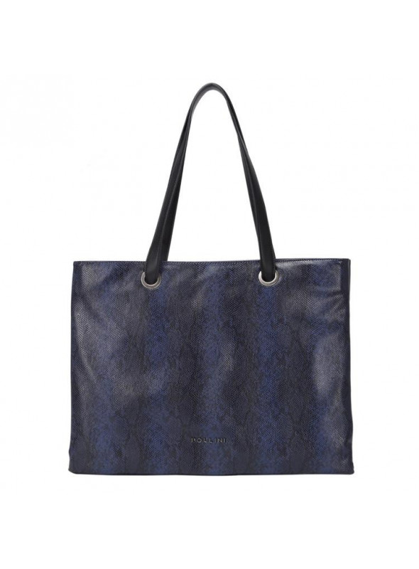 TOTE MUJER G835 POLLINI azul