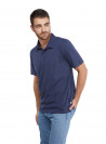 Polera Madrid Hombre D172 PANAMA JACK azul