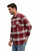 Camisa Unamuno H941 PANAMA JACK burdeo