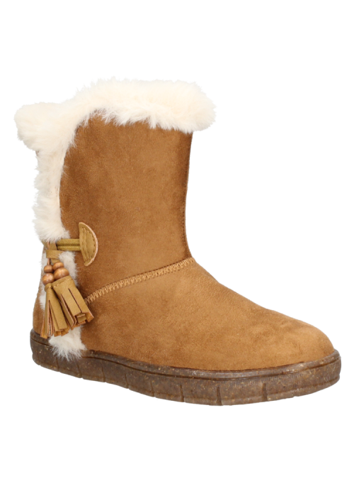 Bota de niña Panama Jack en color marrón con forro cálido