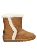 "Calzado camel estilo ""ugly shoe"" para niña, cómodo y desenfadado, perfecto para combinar con leggings o jeans. "