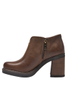 Botin Glade Mujer A229 POLLINI café