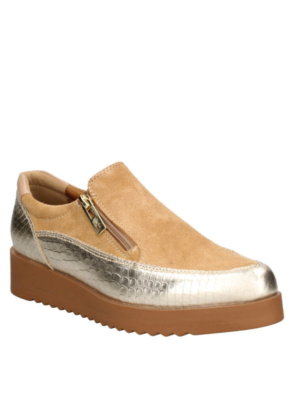 Zapato Mujer H213 POLLINI camel