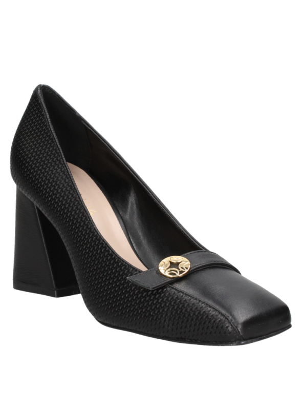 Zapato Mujer H566 LUZ DA LUA negro