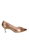 Zapato Mujer H591 LUZ DA LUA oro
