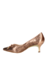 Zapato Mujer H591 LUZ DA LUA oro
