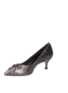 Zapato Mujer H591 LUZ DA LUA plata