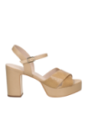 Sandalia Mujer I450 MINGO beige