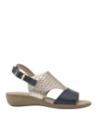 Sandalia Mujer I752 BRUNO ROSSI azul