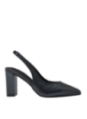 Zapato gris de cuero para mujer, estilo casual, punta afilada, talón de bloque, ideal para eventos formales.