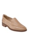Zapato de mujer en cuero camel, diseño minimalista y elegante, ideal para ocasiones formales y casuales.